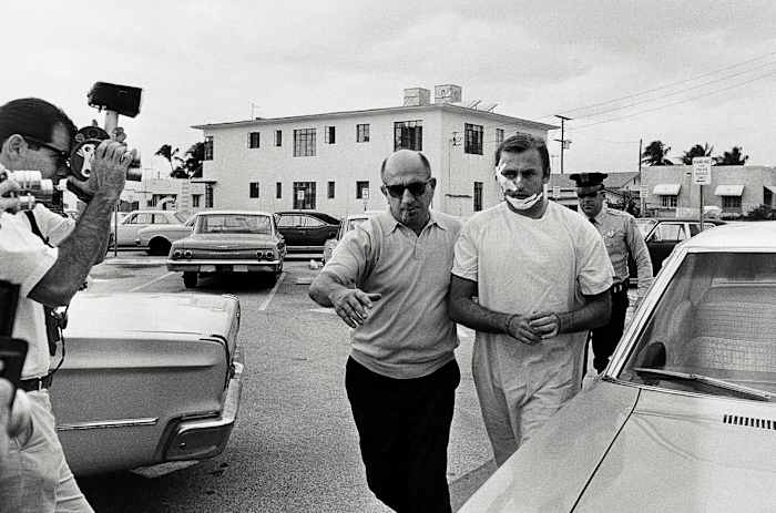 Murphy, apprehended (and injured) trying to rob a Miami Beach socialite in 1968.